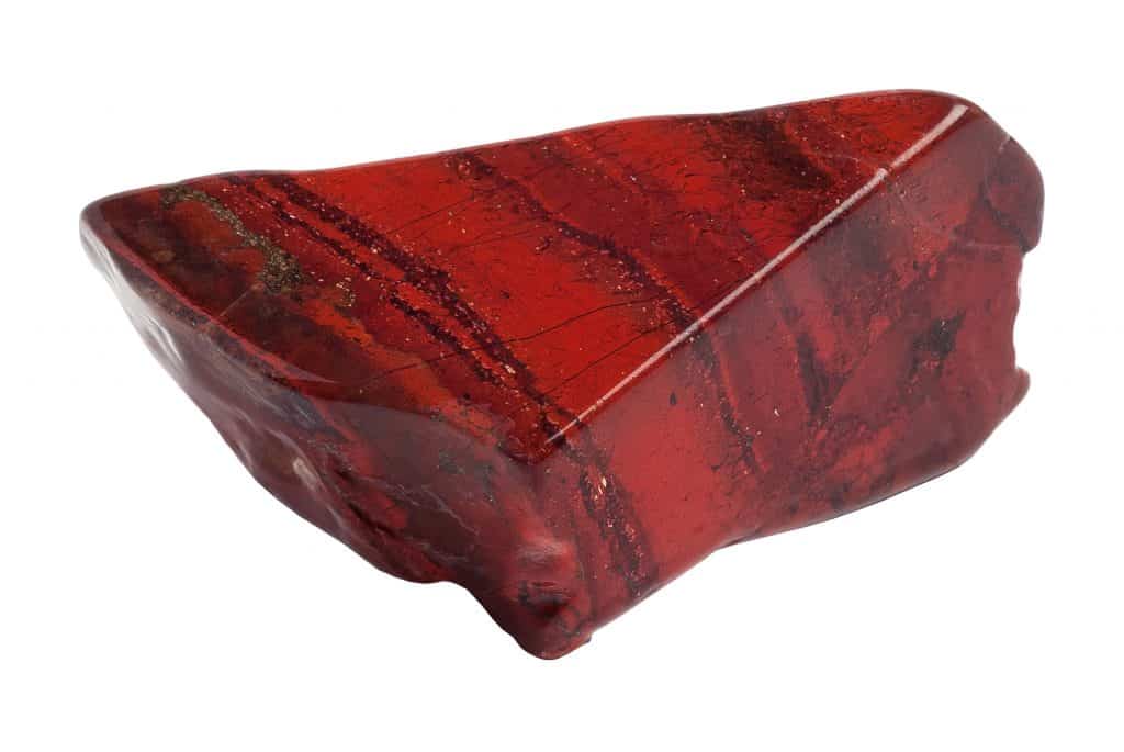 BLOOD RED BLACK JASPER STONE Wedding Rings - How Earthy Materials Like Colorful Stones Can Symbolize Your Unique Love Story - Minter and Richter Designs