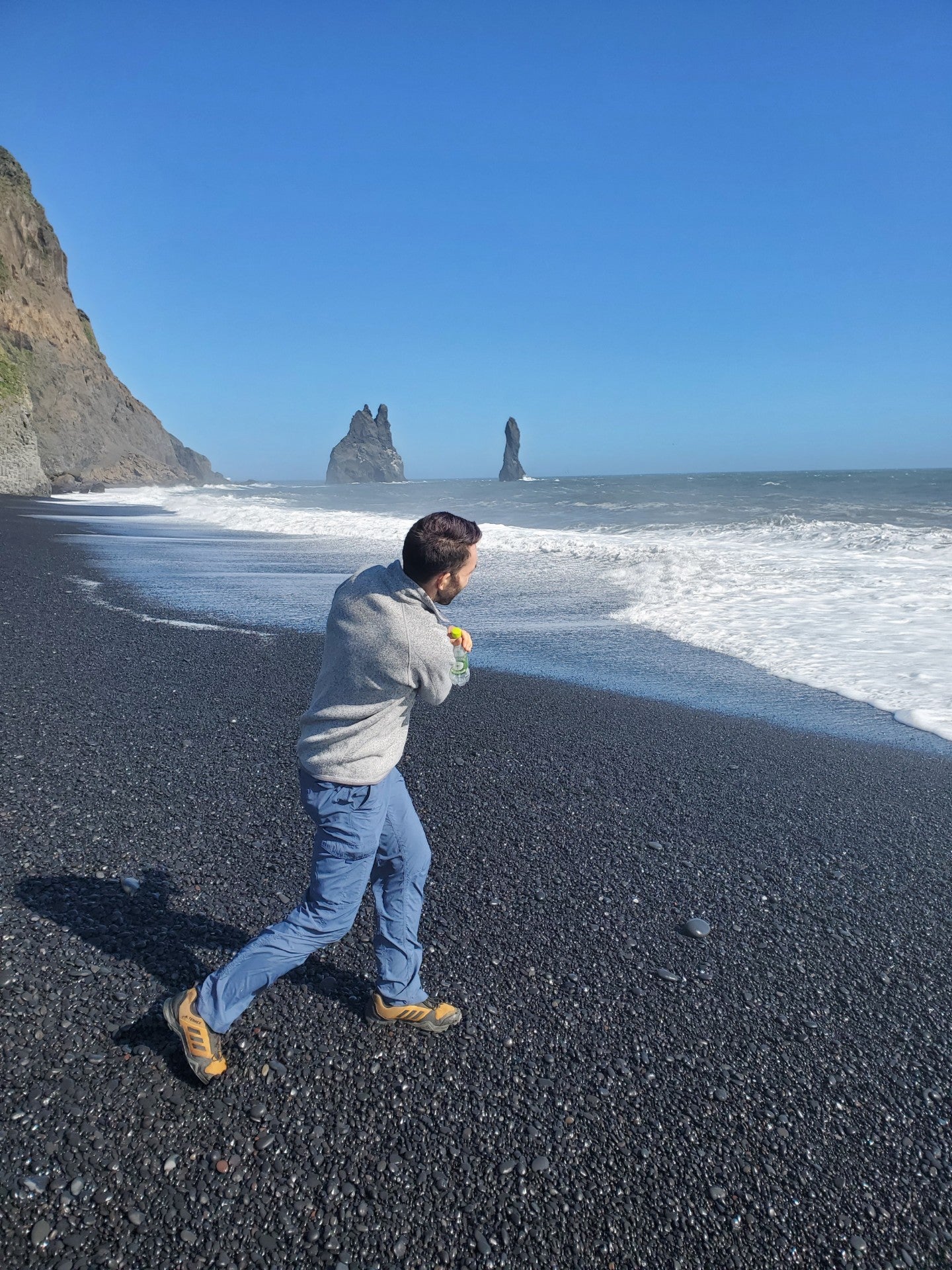 ICELAND BEACH SAND Wedding Rings - Minter and Richter Designs