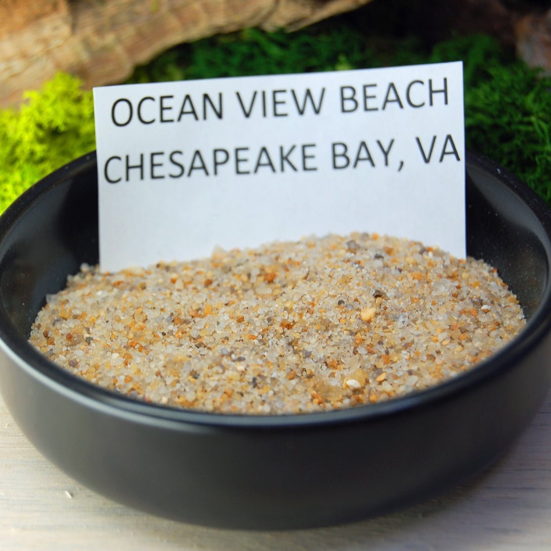 VIRGINIA Beach Sand Wedding Rings - Minter and Richter Designs