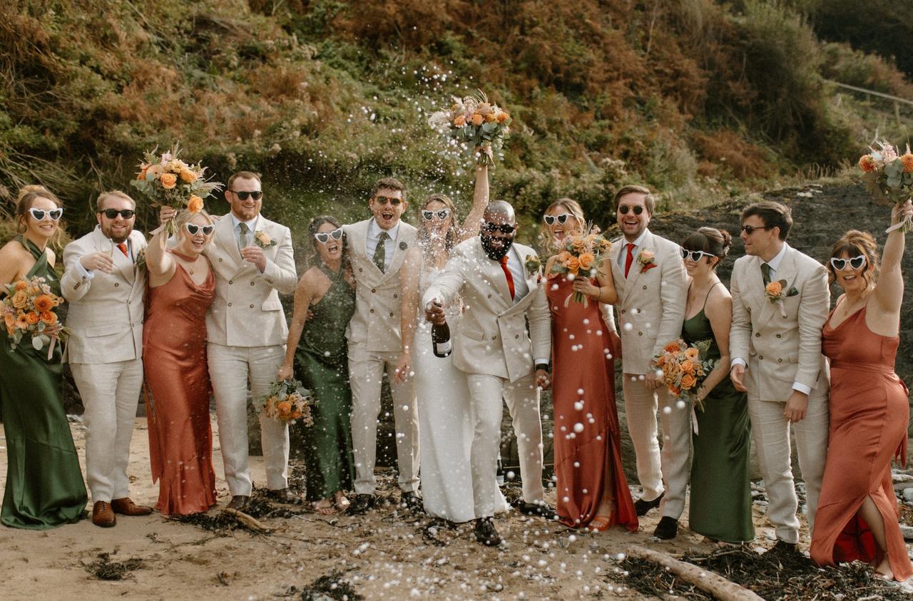 Wedding Rings By Color - Minter and Richter Designs