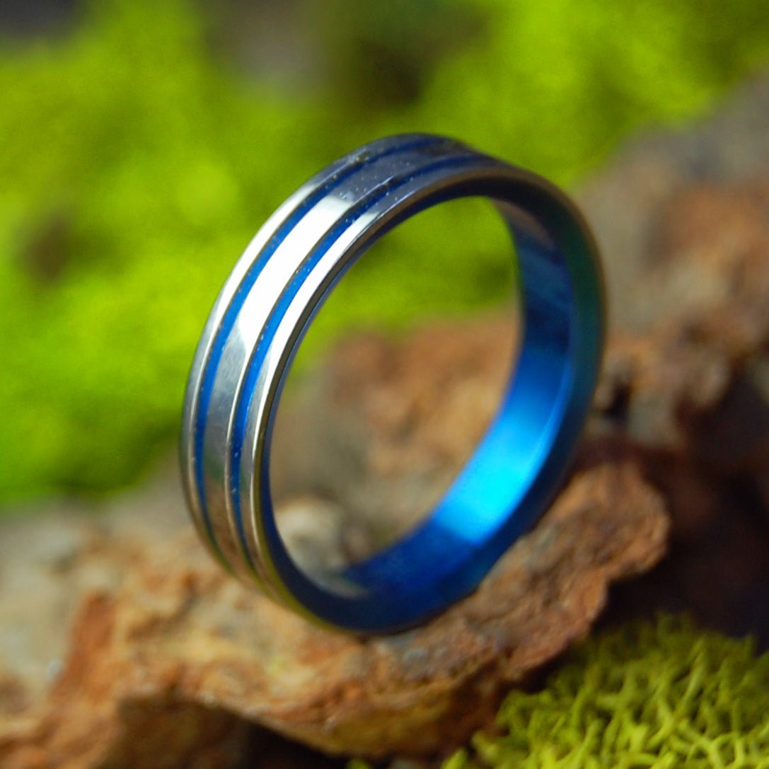 Alma Mater| Size 6 At 3.5mm | Titanium Wedding Ring | On Sale - Minter and Richter Designs