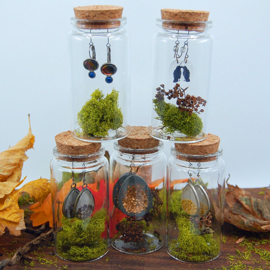 Bridal Jewelry - Leonora Tear Drop Gold EarRing - Minter and Richter Designs