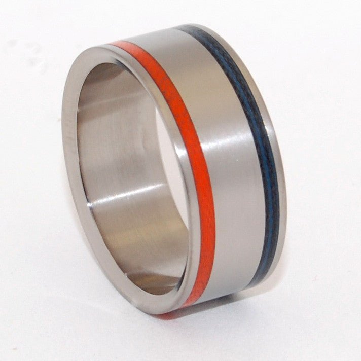 Broncos Team Ring | Men's Titanium Team Ring - Minter and Richter Designs