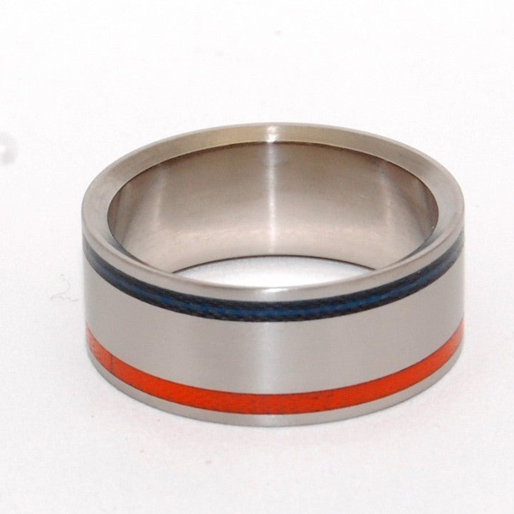 Broncos Team Ring | Men's Titanium Team Ring - Minter and Richter Designs