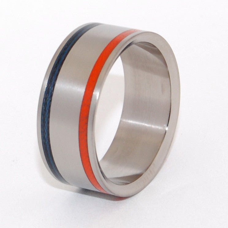 Broncos Team Ring | Men's Titanium Team Ring - Minter and Richter Designs