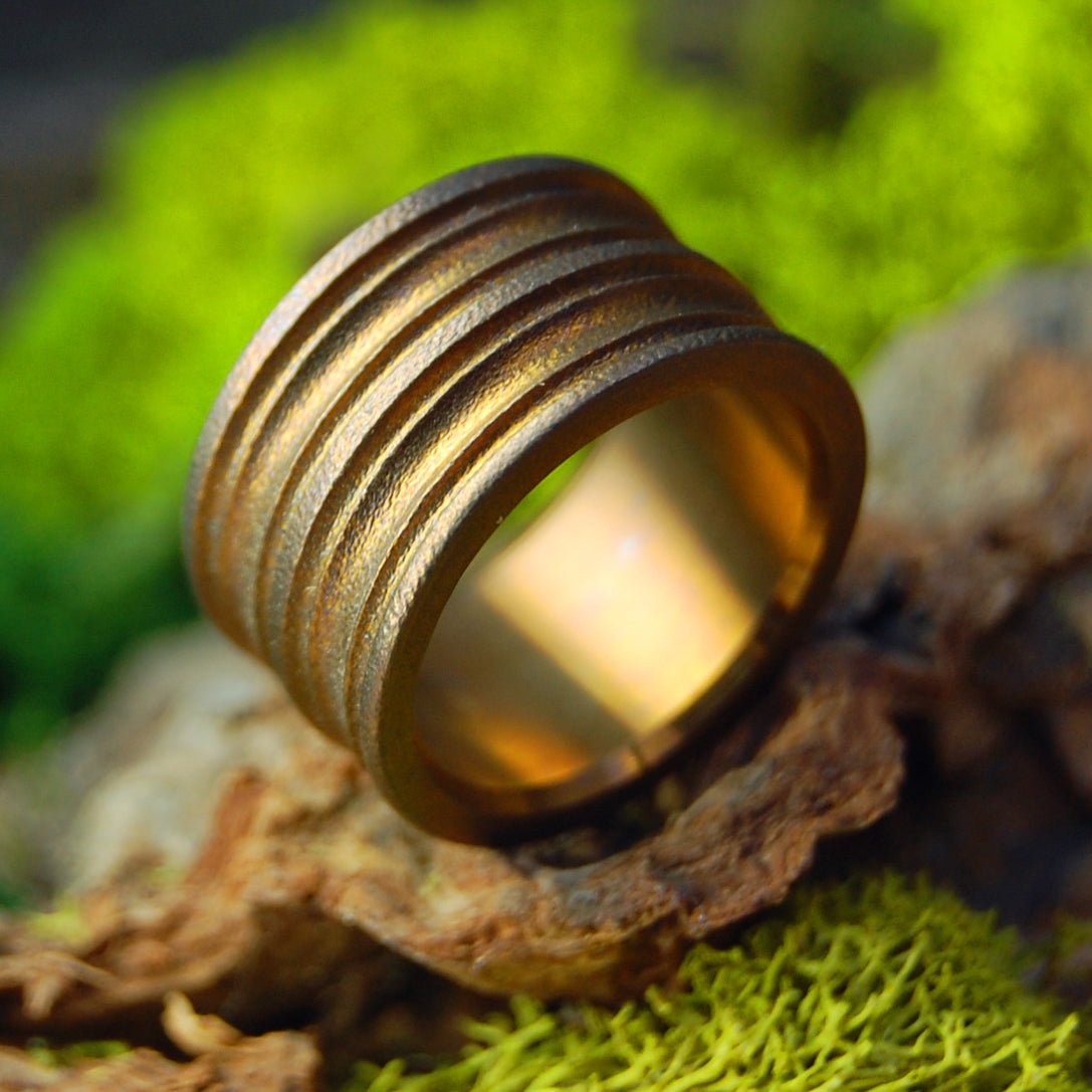 Bronze | Size 6 At 11mm | Titanium Wedding Ring | On Sale - Minter and Richter Designs