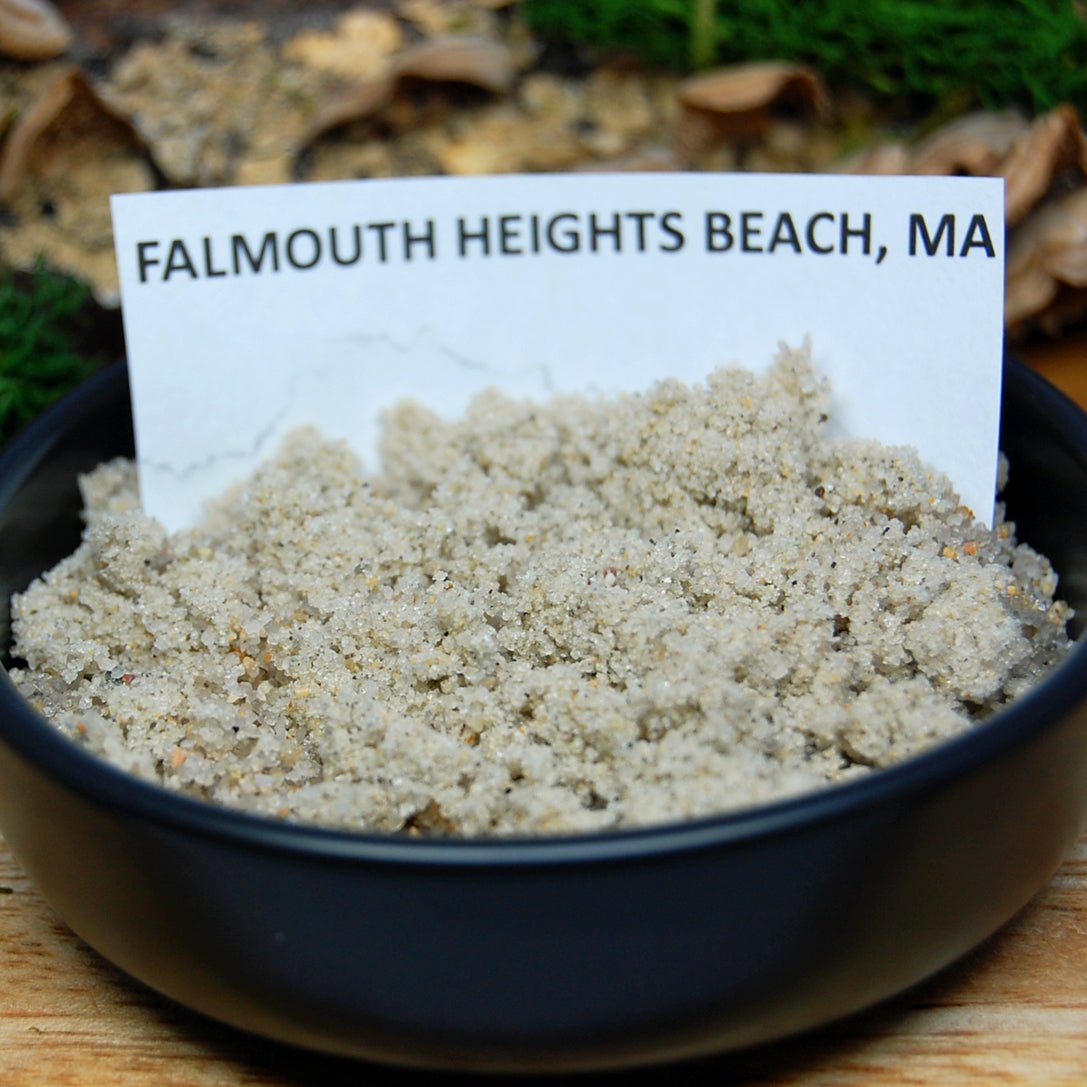 FALMOUTH HEIGHTS | MA & Florida Beach Sand, Copper & Titanium Wedding Ring - Minter and Richter Designs