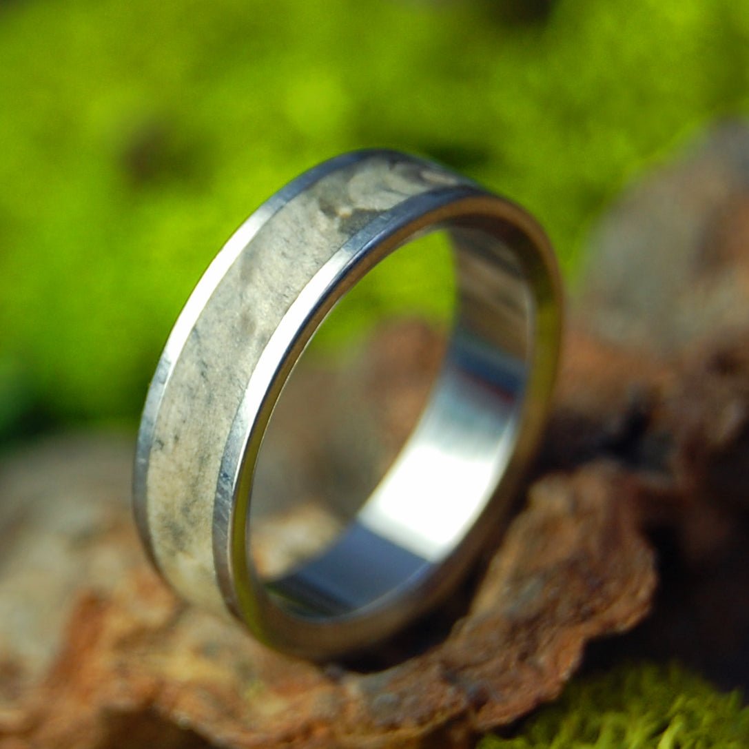 Fan The Flame | Size 3.5 At 6.4mm | Unique Wedding Band | On Sale - Minter and Richter Designs