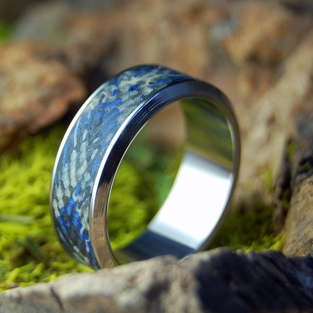Friendship Bracelet Ring | Men's Friendship Bracelet & Titanium Wedding Ring - Minter and Richter Designs