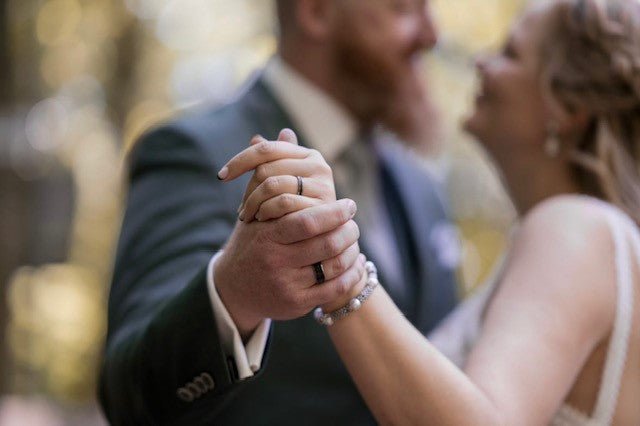FROM VIK TO DINGLE INOX | Icelandic Vik Beach Lava/Sand & Dingle, Ireland & Inox Wedding Ring - Minter and Richter Designs