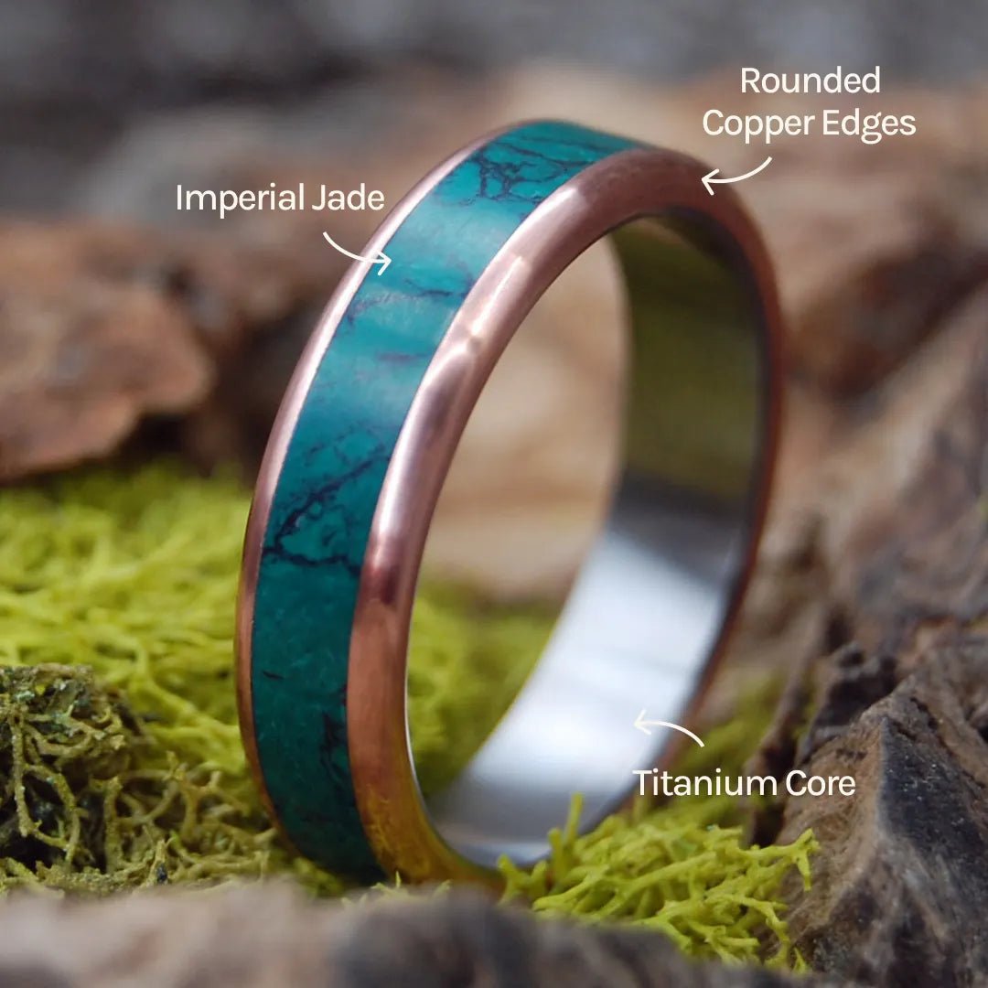 Fully Custom Titanium Ring - Minter and Richter Designs