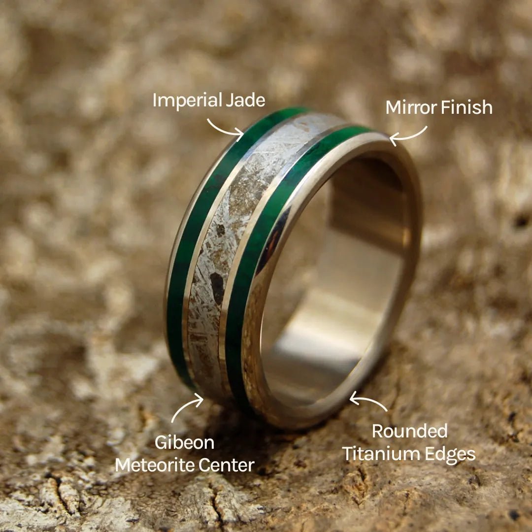 Fully Custom Titanium Ring - Minter and Richter Designs