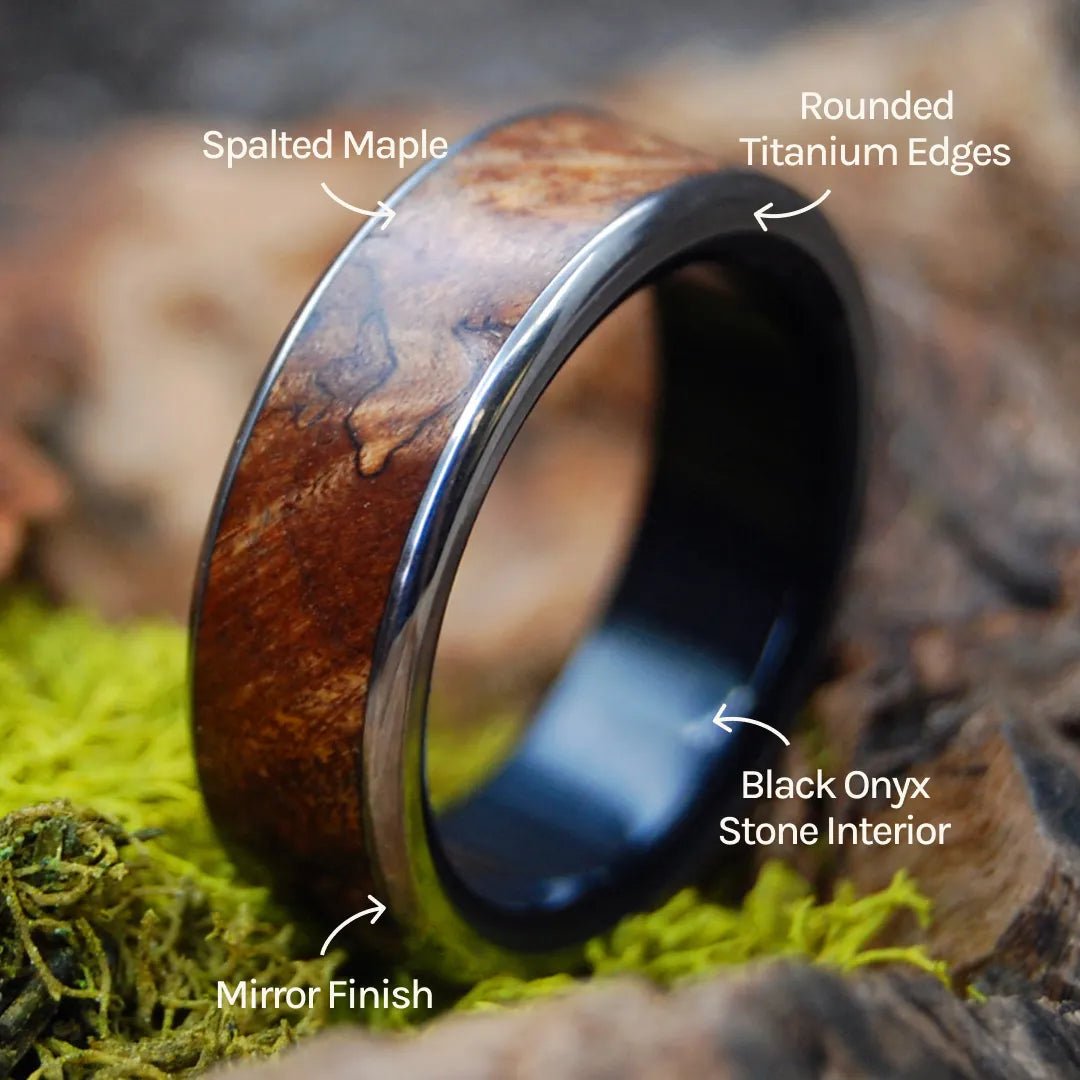 Fully Custom Titanium Ring - Minter and Richter Designs