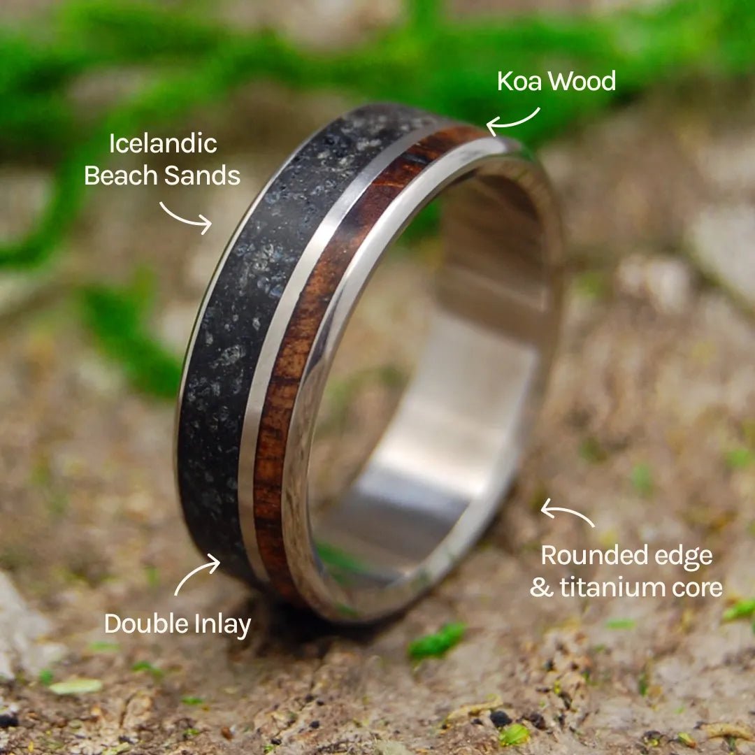 Fully Custom Titanium Ring - Minter and Richter Designs
