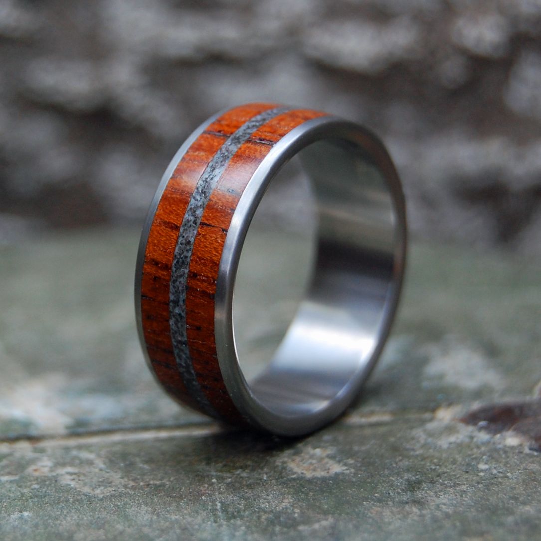 Good On Ya Men's Australian Sand, Gum Tree Titanium Wedding