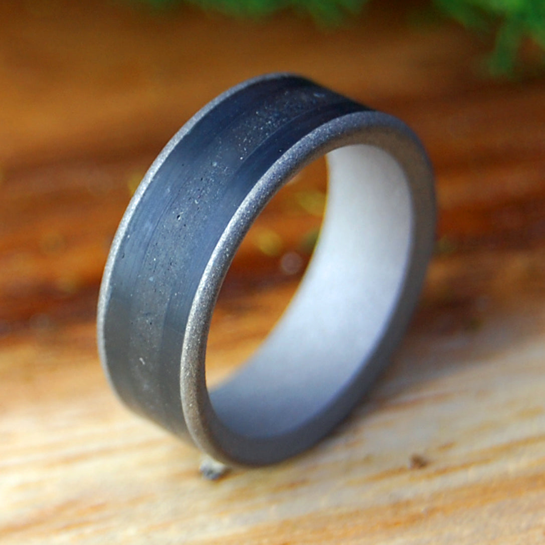 GROOM'S SHIRT | Wedding Shirt Fabric & Titanium Wedding Ring