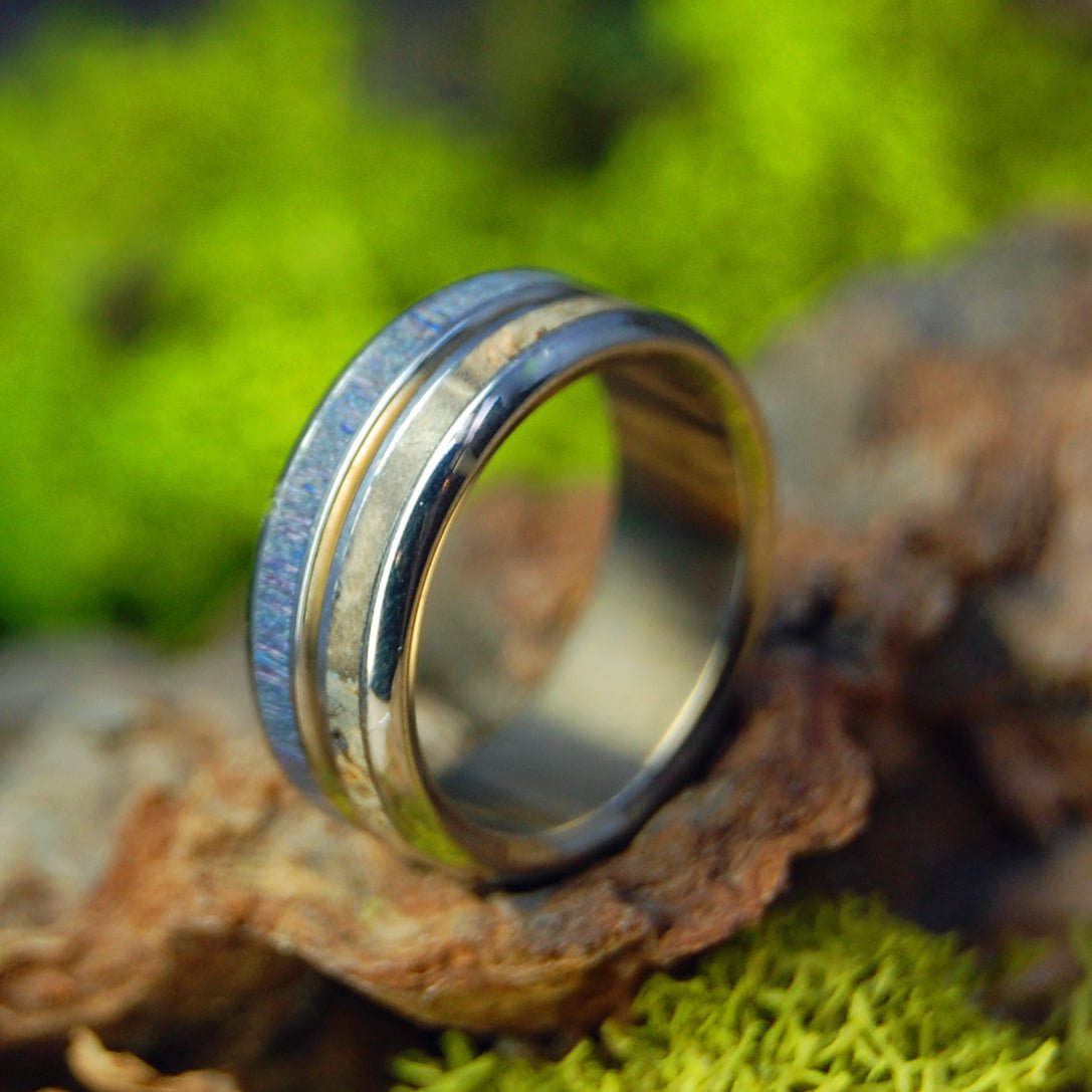 Heaven on Earth | Size 4.5 At 6.4mm | Unique Wedding Band | On Sale - Minter and Richter Designs