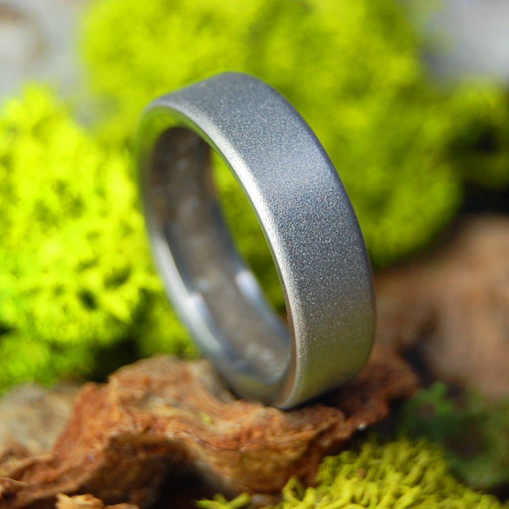 Humble Hidden Petoskey | Petoskey Stone - Unique Wedding Ring - Minter and Richter Designs
