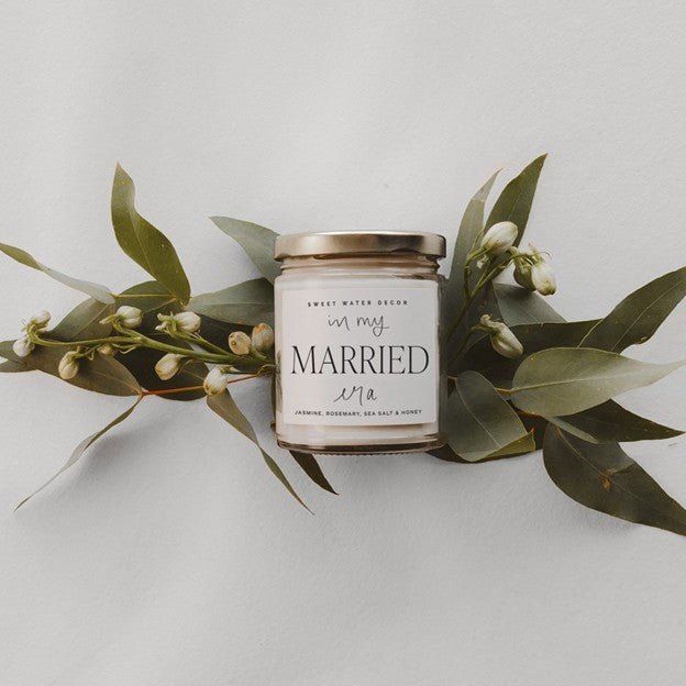 IN MY MARRIED ERA CANDLE | Bridal Gift - Home Decor - Minter and Richter Designs