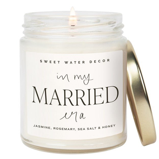 IN MY MARRIED ERA CANDLE | Bridal Gift - Home Decor - Minter and Richter Designs