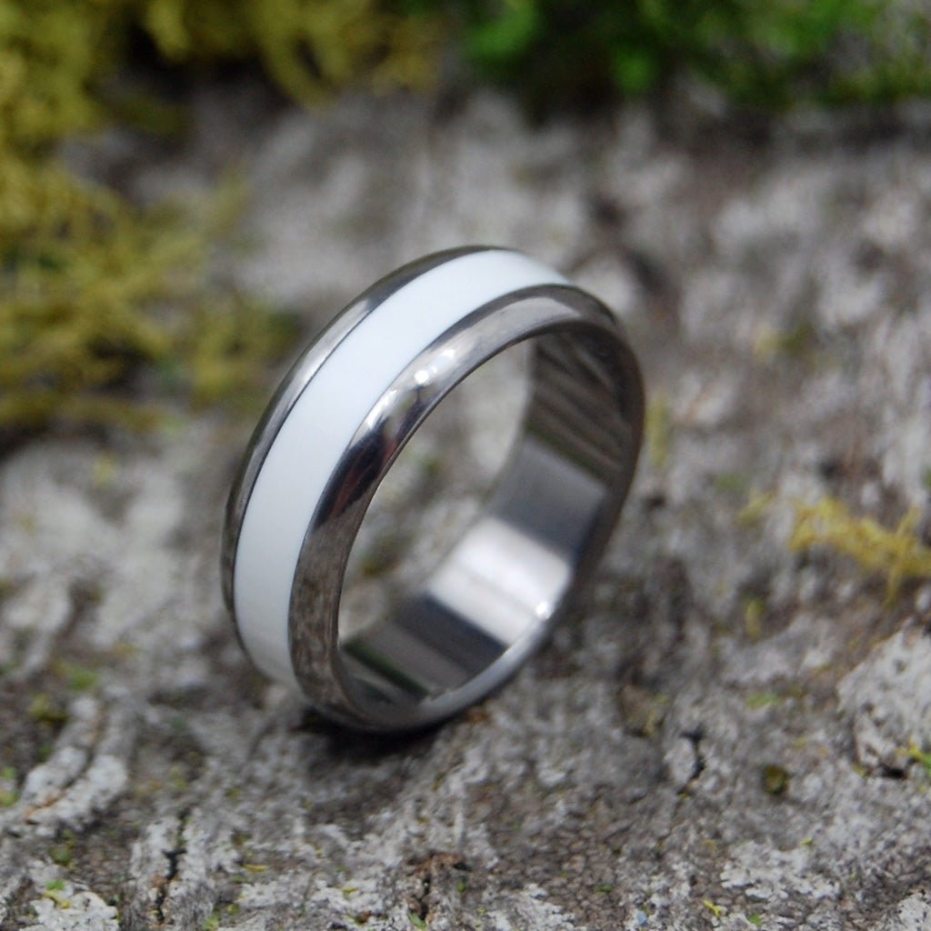 Italian Marble | Size 7 At 6.4mm | Italian Marble | Unique Wedding Ring | On Sale - Minter and Richter Designs