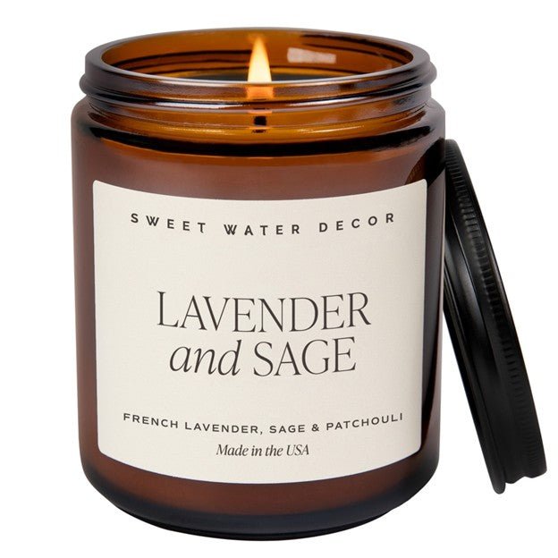 LAVENDER & SAGE CANDLE | Bridal Gift - Home Decor - Minter and Richter Designs