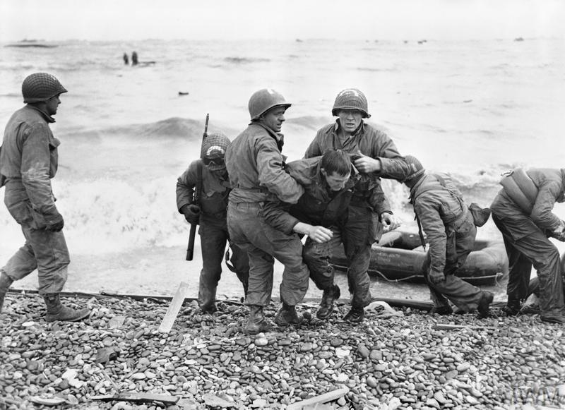 Les Braves Dday | Men's Omaha Beach Sand, Normandy France & Titanium Military Memorial Wedding Ring - Minter and Richter Designs