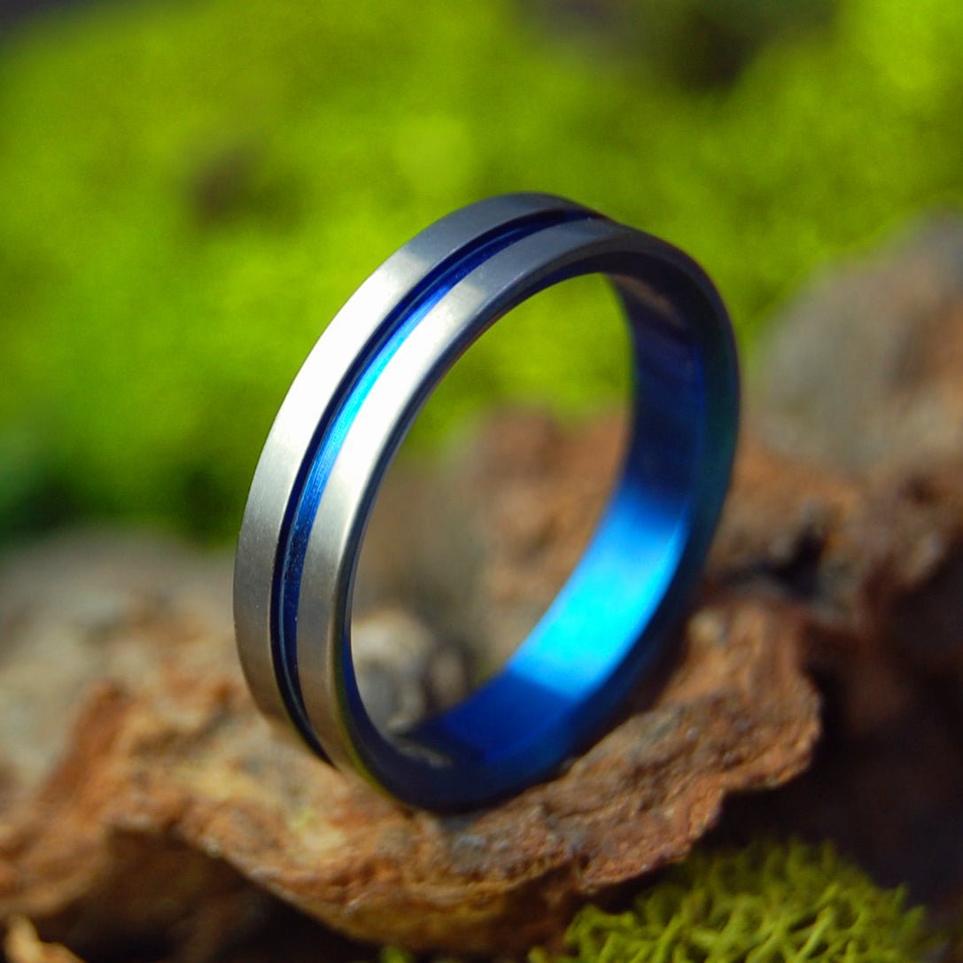 Lord Henry | Size 5.5 At 4mm | Titanium Wedding Ring | On Sale - Minter and Richter Designs