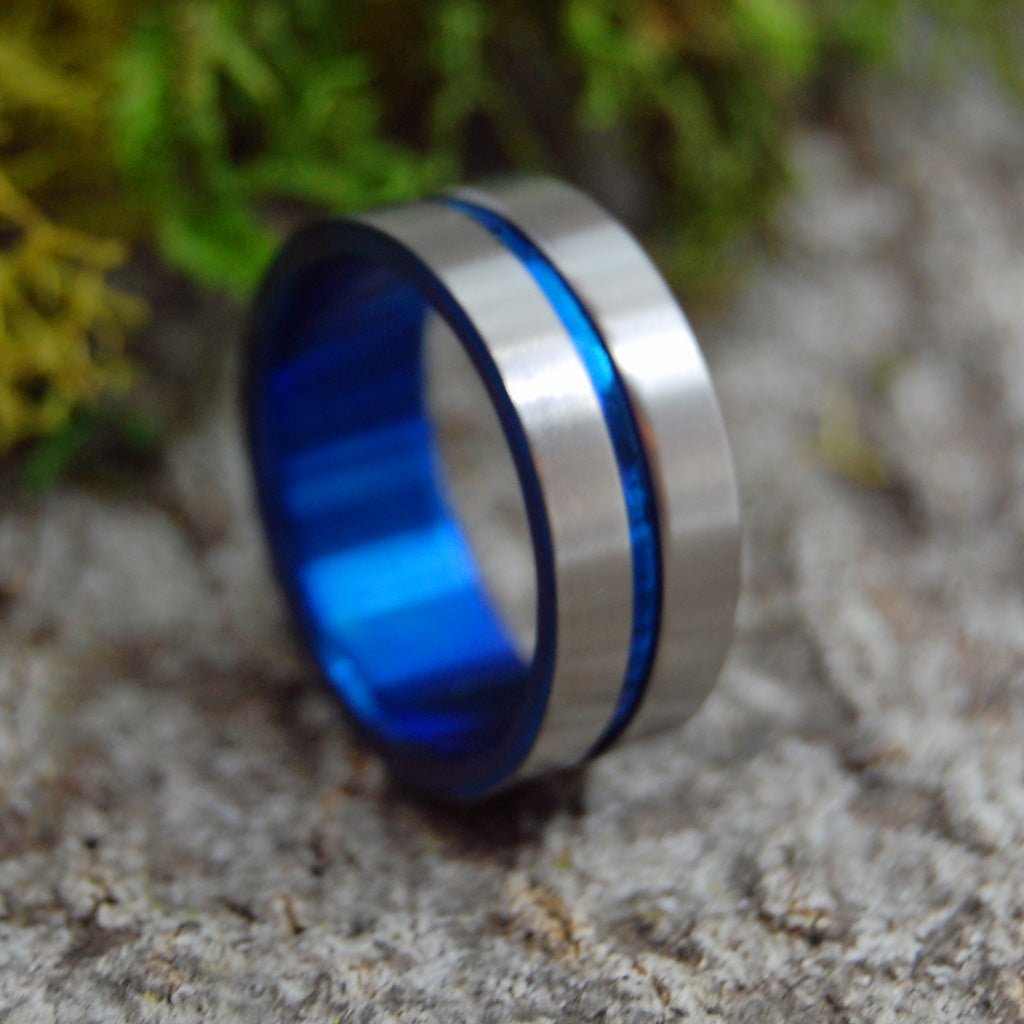 LORD HENRY | Size 8.25 At 7.9mm | Titanium Wedding Ring | On Sale - Minter and Richter Designs