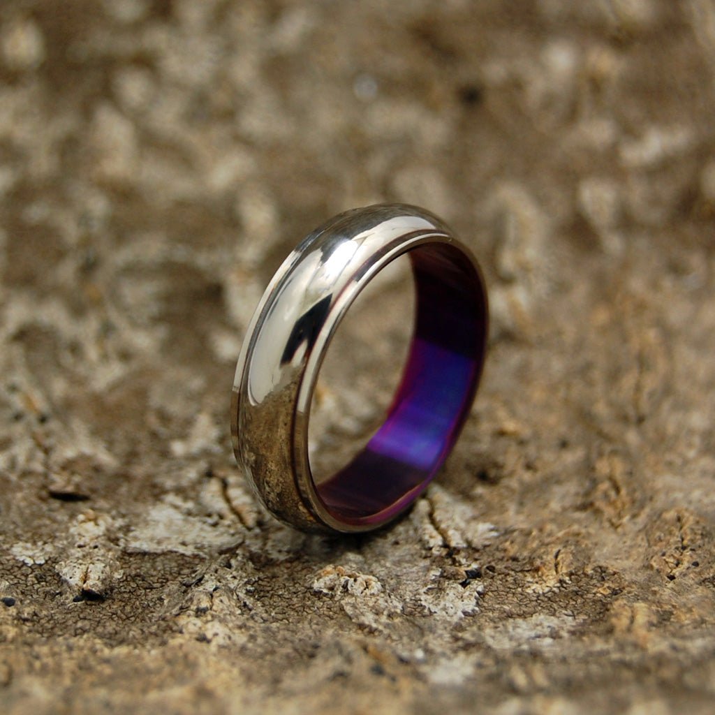 Love's Harmony | Size 6.25 At 5.4mm | Titanium Wedding Ring | On Sale - Minter and Richter Designs