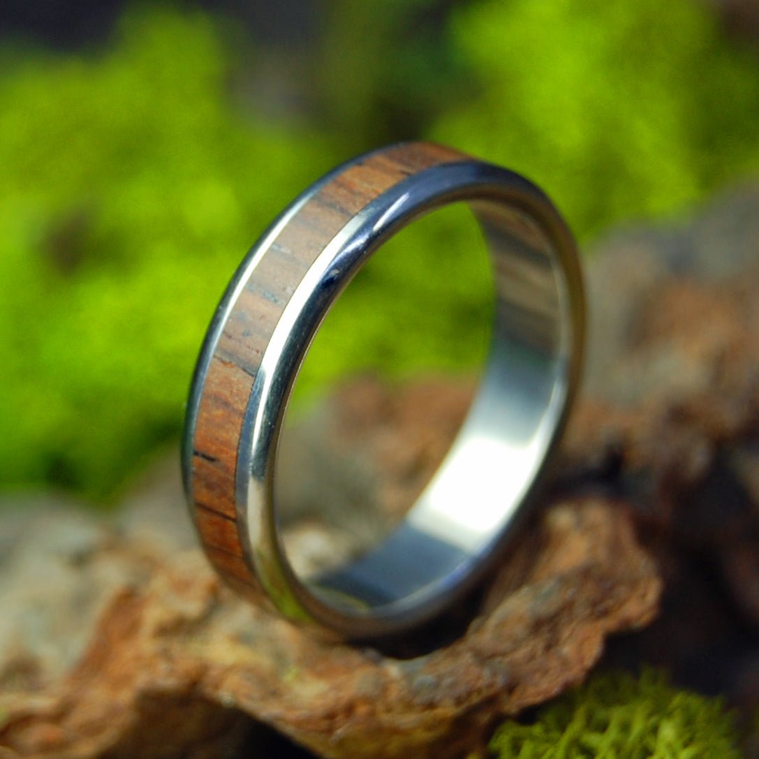 Moluccas Macassar | Size 7.5 At 4.8mm | Unique Wedding Band | On Sale - Minter and Richter Designs