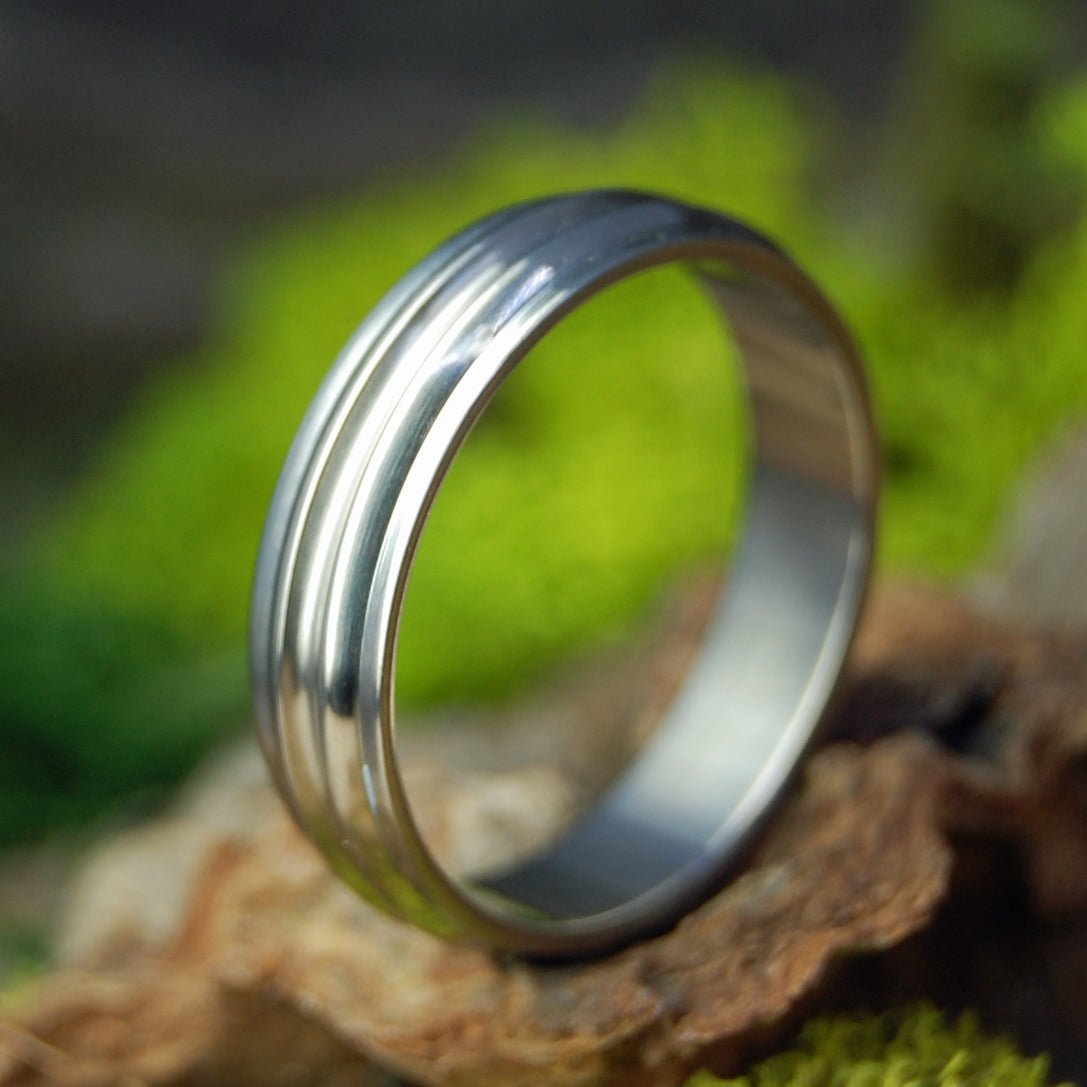 On Time | Size 10 At 5.6mm | Titanium Wedding Ring | On Sale - Minter and Richter Designs