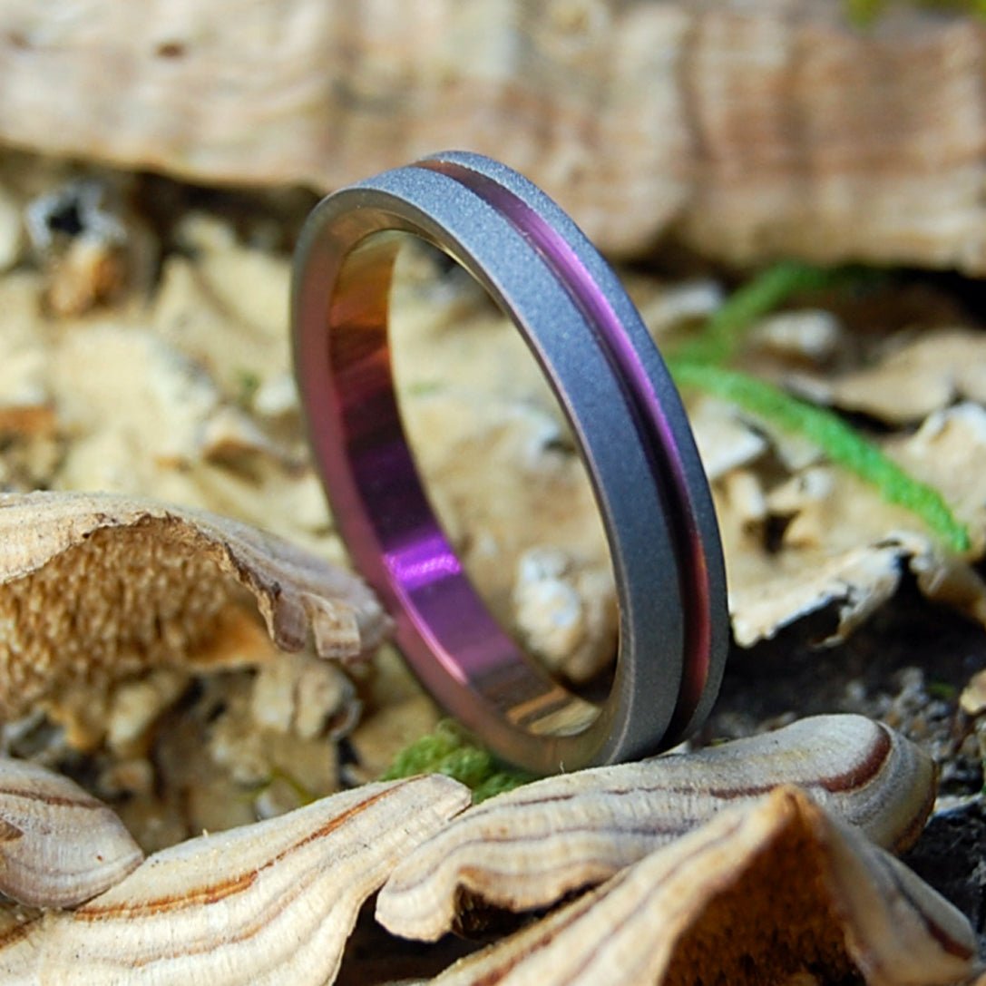 ONE PINK SURVIVOR | Pink Titanium Breast Cancer Awareness Ring - Minter and Richter Designs