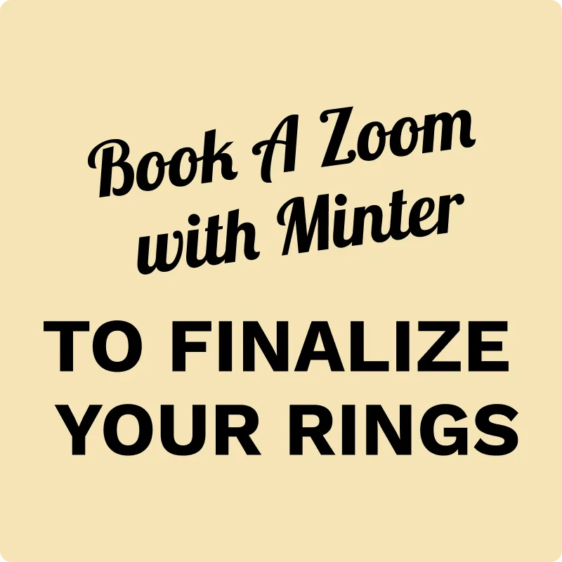 Post - Purchase Ring Design Consultation (Virtual) - Minter and Richter Designs