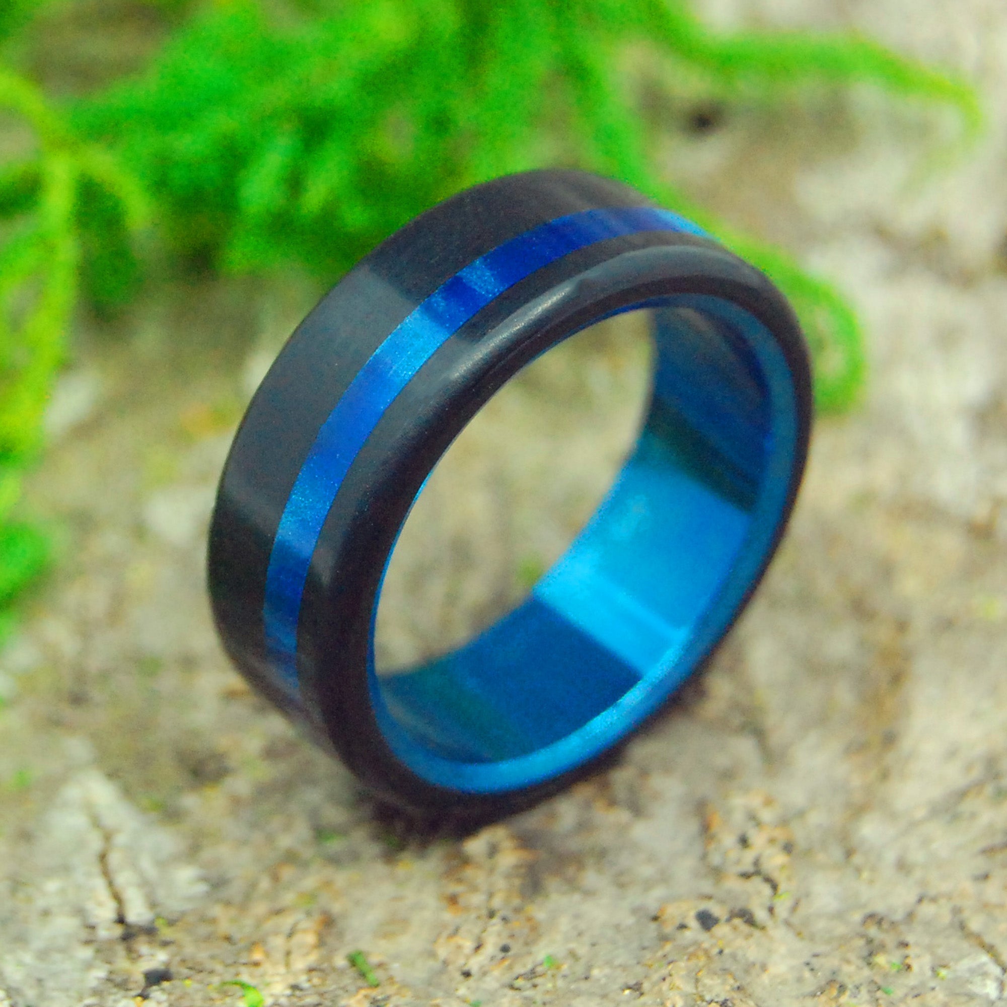 Replicant | Men's Titanium Wedding Ring - Minter and Richter Designs