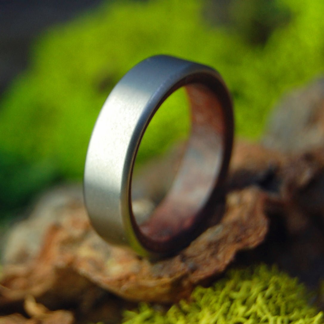 Sanctum | Size 5.25 At 5.6mm | Unique Wedding Band | On Sale - Minter and Richter Designs