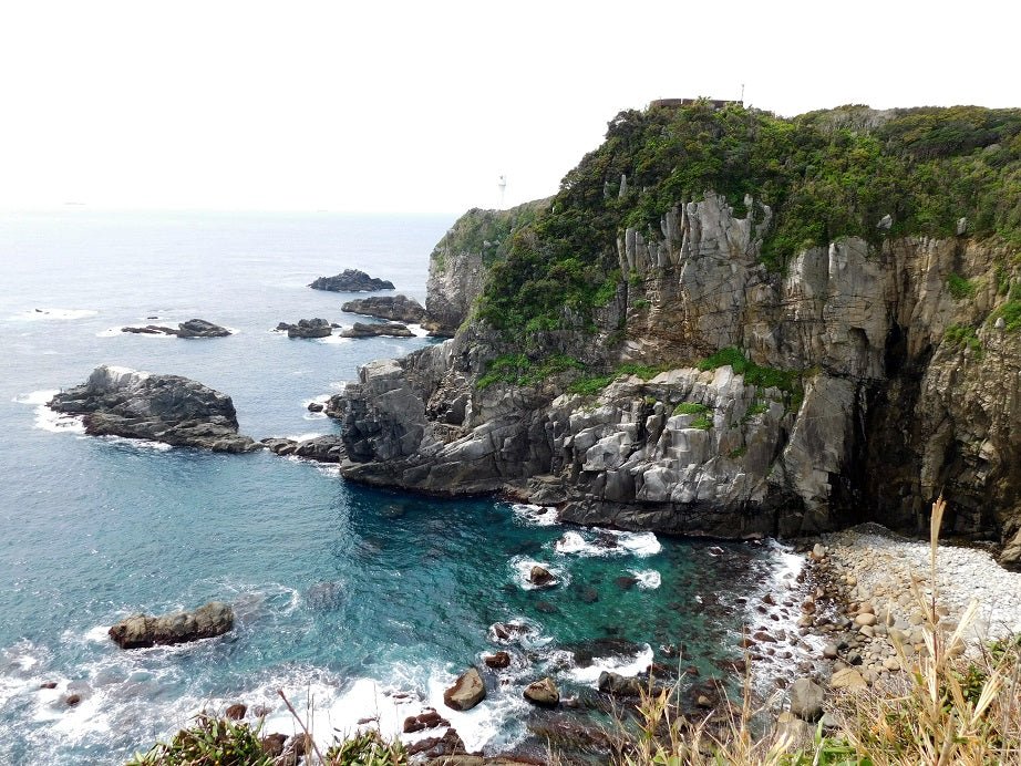 Shikoku Island & Yoshino River | Jade Stone, Blue Box Elder Wood & Titanium - Wooden Wedding Ring - Minter and Richter Designs