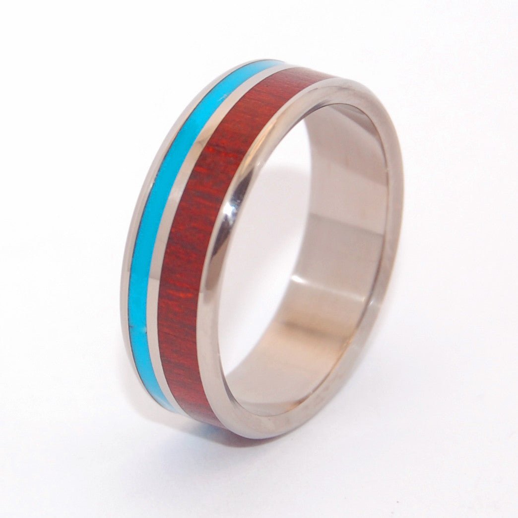 Shore Up My Heart | Men's Titanium Wedding Ring - Minter and Richter Designs