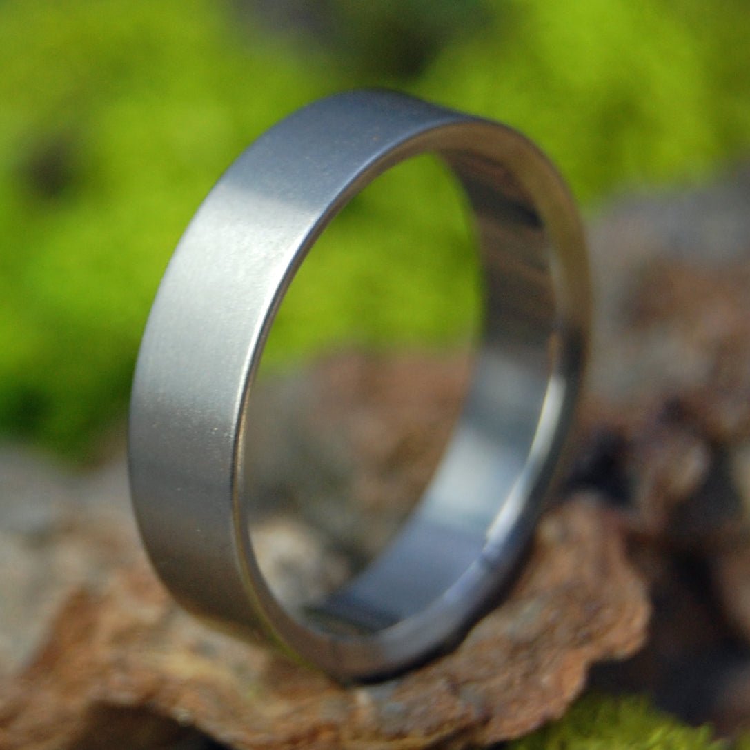 Sleek and Simple | Size 10 At 4.8mm | Titanium Wedding Ring | On Sale - Minter and Richter Designs