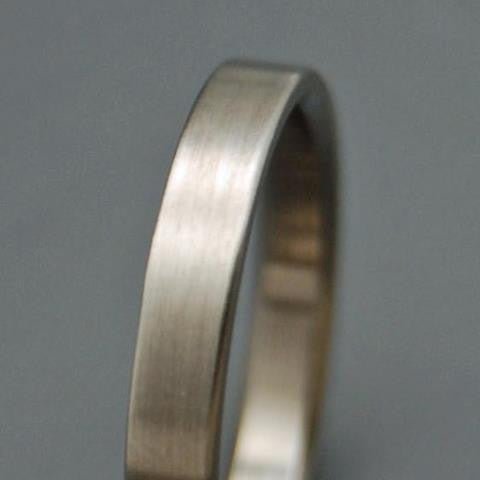 Sleek & Simple | Men's Titanium Wedding Ring - Minter and Richter Designs
