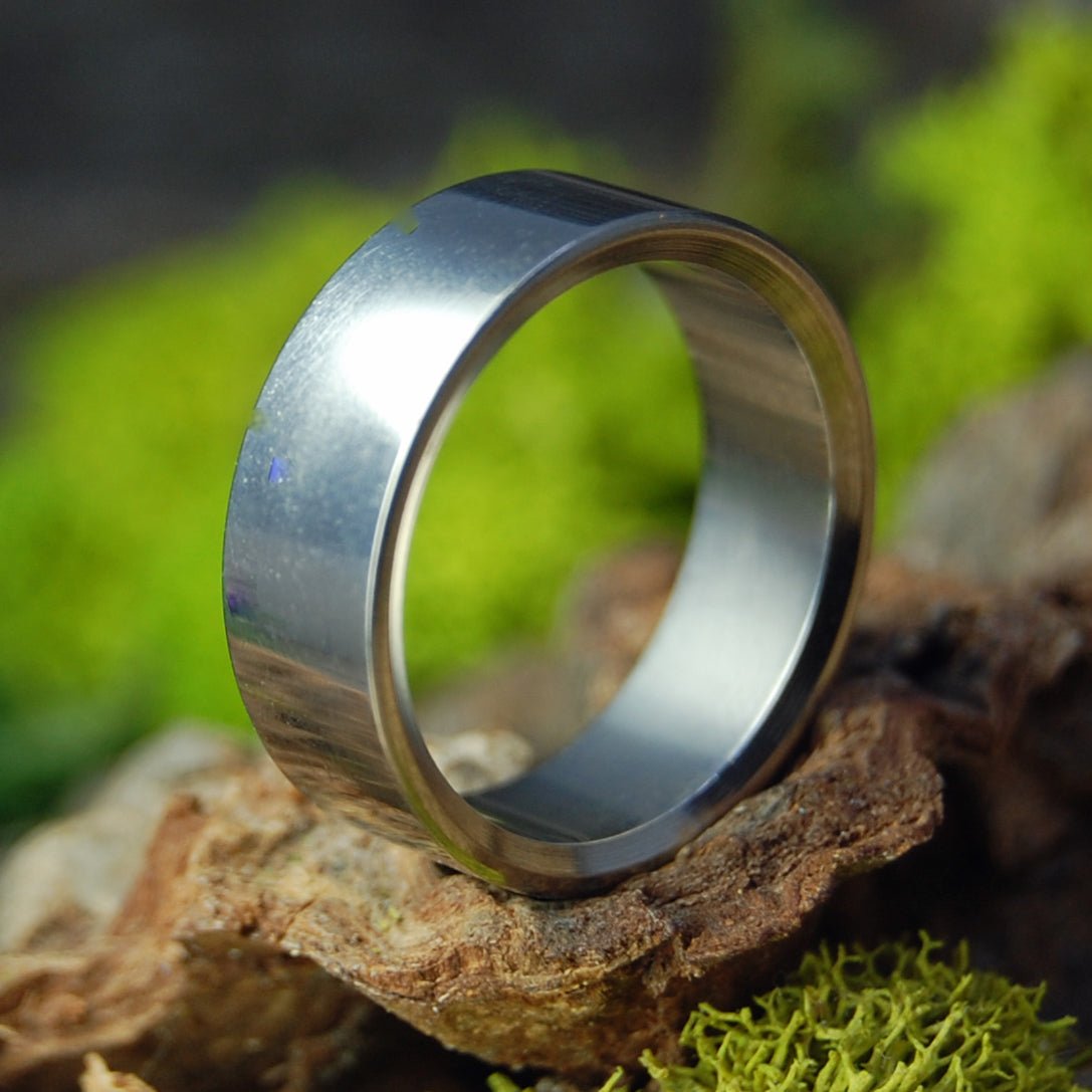 Slim and Sleek | Size 6.75 At 6.6mm | Titanium Wedding Ring | On Sale - Minter and Richter Designs
