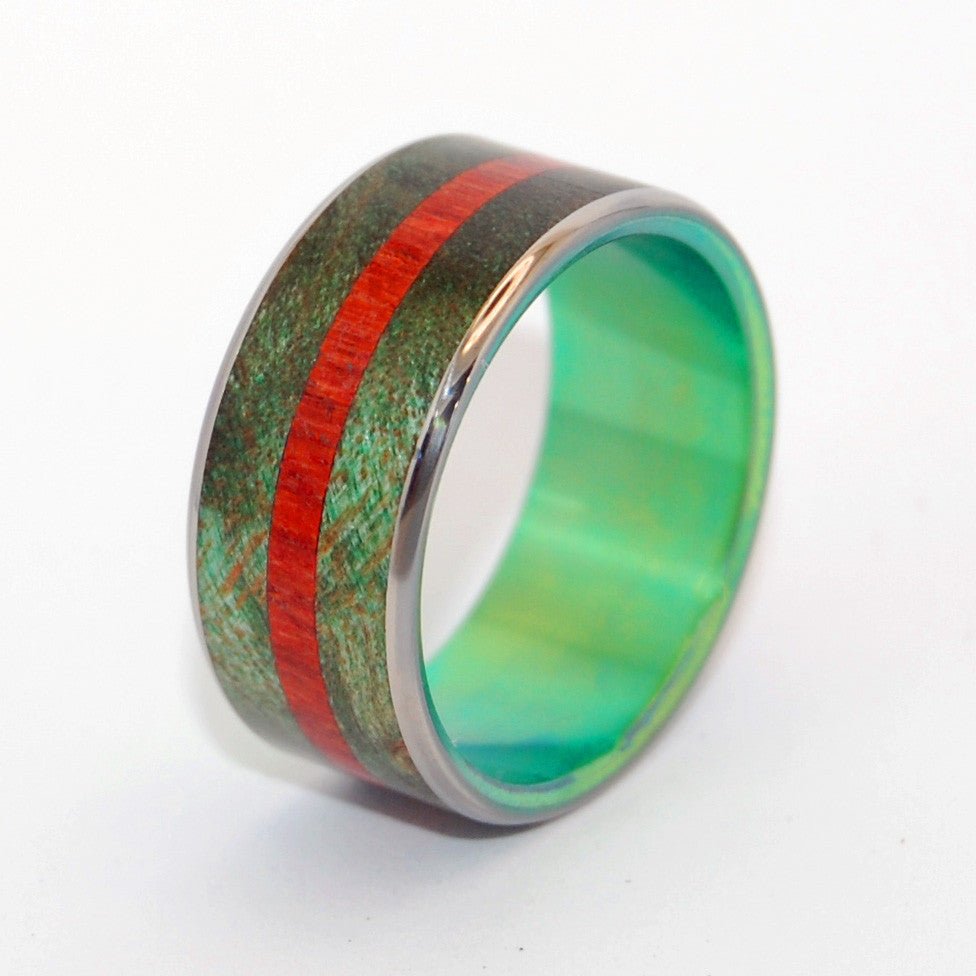 Through The Marsh | Men's Wood & Resin Wedding Ring - Minter and Richter Designs