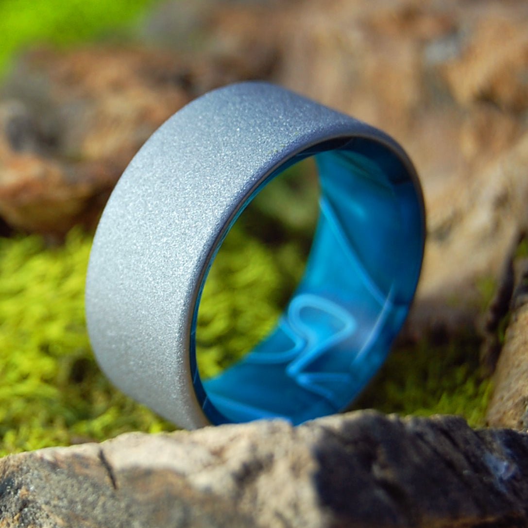 Time Travel | Men's Titanium Wedding Ring - Minter and Richter Designs