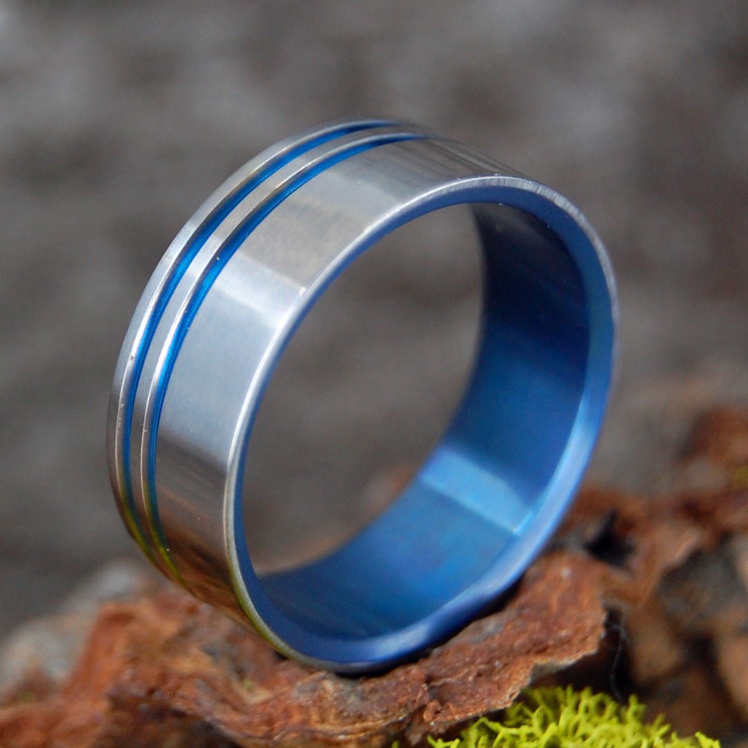To The Future | Size 11.25 At 7.9mm | Titanium Wedding Ring | On Sale - Minter and Richter Designs