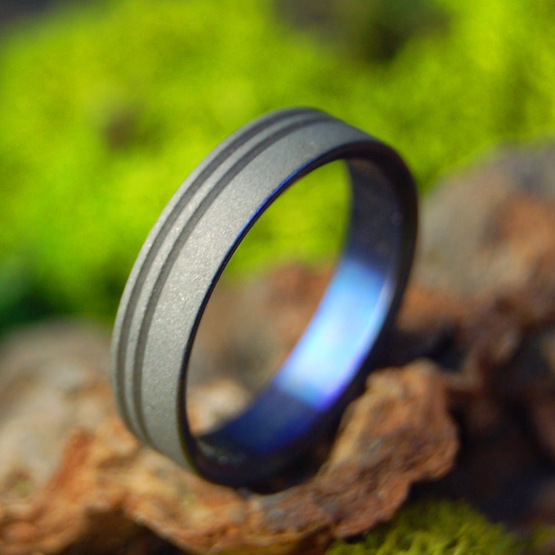 To The Future | Size 9.5 At 4.5mm | Titanium Wedding Ring | On Sale - Minter and Richter Designs