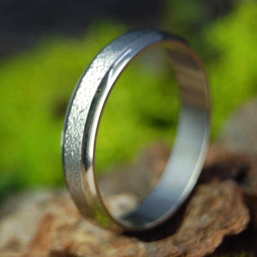 Tremble | Size 10.75 At 4.5mm | Titanium Wedding Ring | On Sale - Minter and Richter Designs
