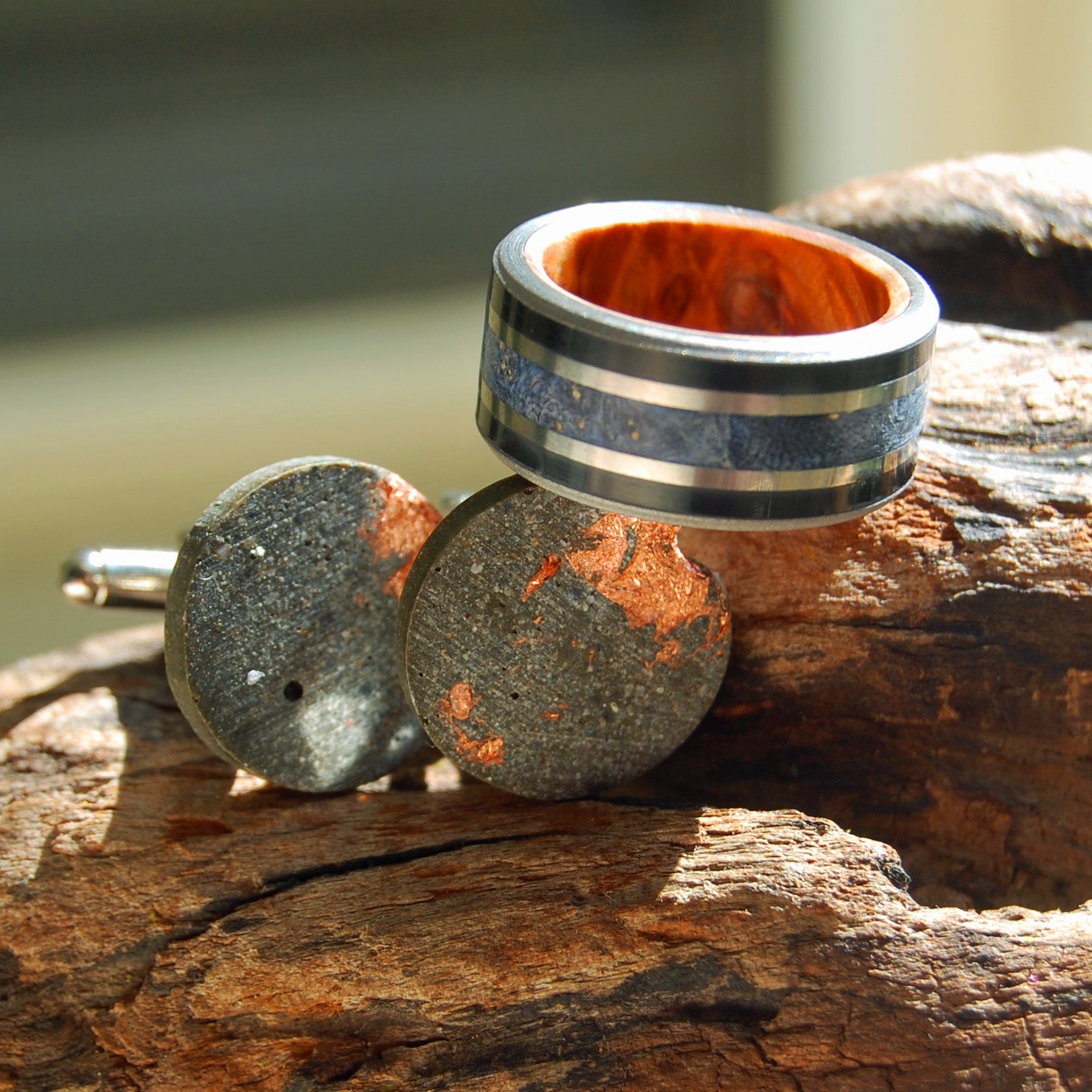 Triumph | Men's Titanium Wedding Ring - Minter and Richter Designs