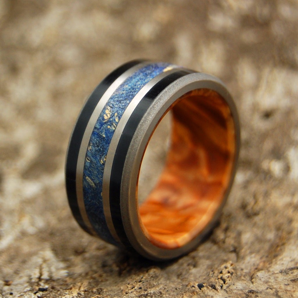 Triumph | Men's Titanium Wedding Ring - Minter and Richter Designs