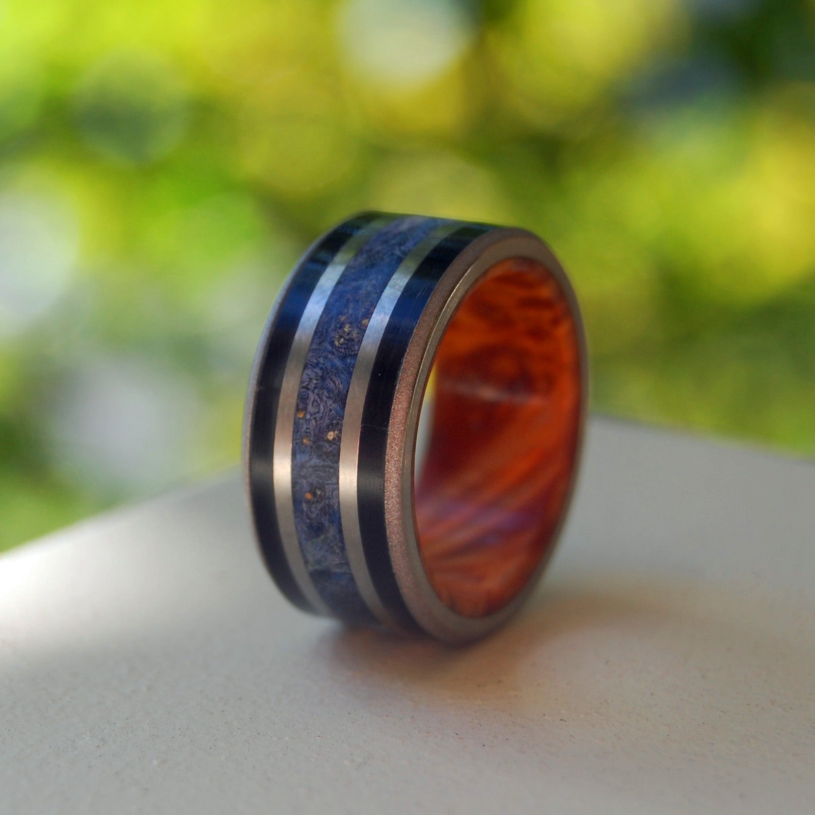 Triumph | Men's Titanium Wedding Ring - Minter and Richter Designs