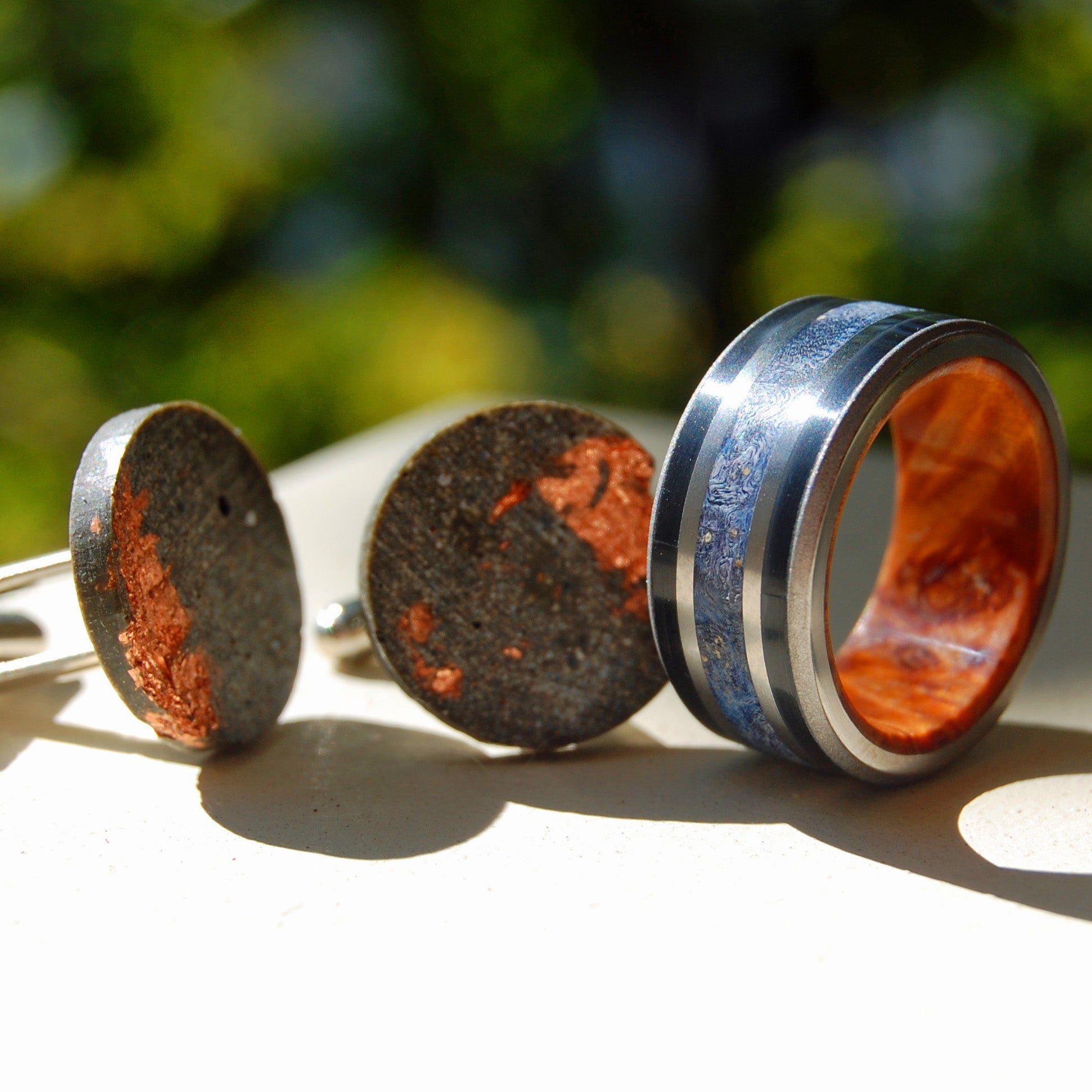 Triumph | Men's Titanium Wedding Ring - Minter and Richter Designs